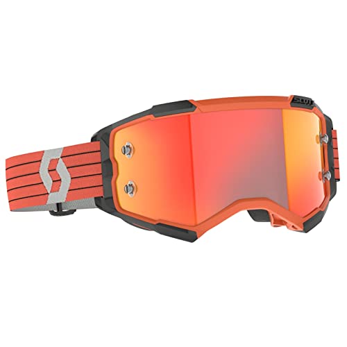 Scott Motocross Brille Fury, Orange Grau, 272828