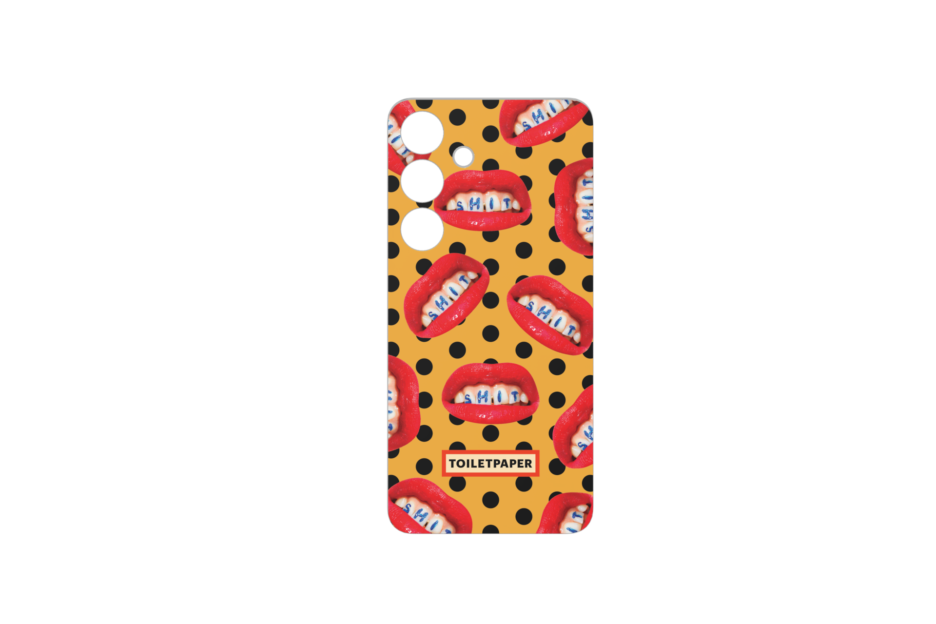Samsung Toilet Paper Dots FlipSuit Card, Yellow