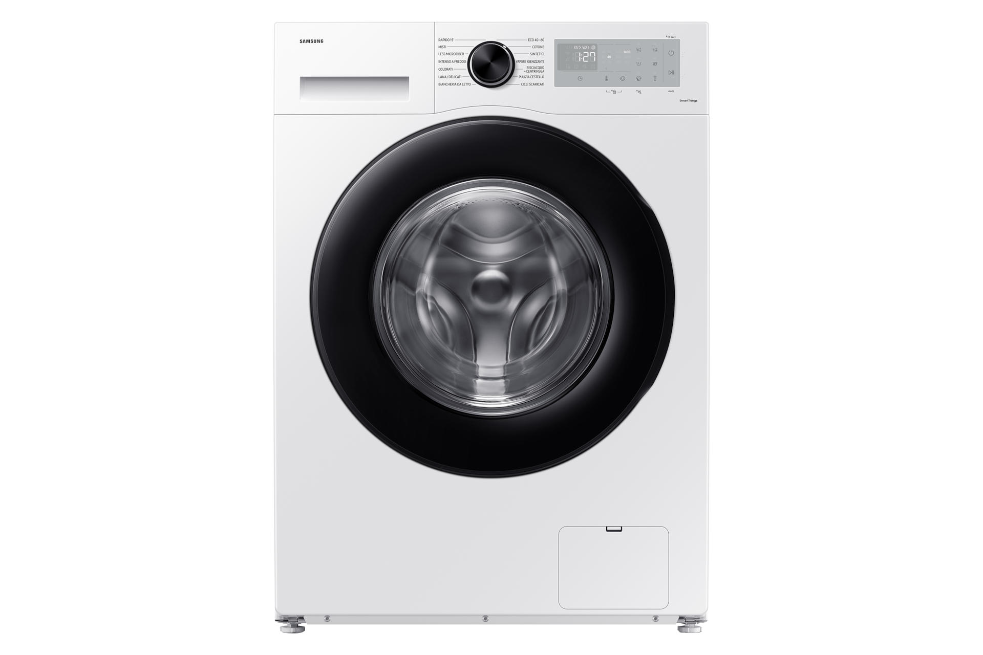 Lavatrice Samsung Crystal Clean&trade; 9 kg WW90CGC04DAHET, White