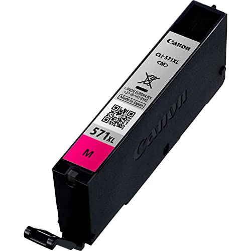 Canon Cli-571Xl M - Cartuccia Certificata Formato Xl - Magenta - Imballaggio Cartone Riciclabile