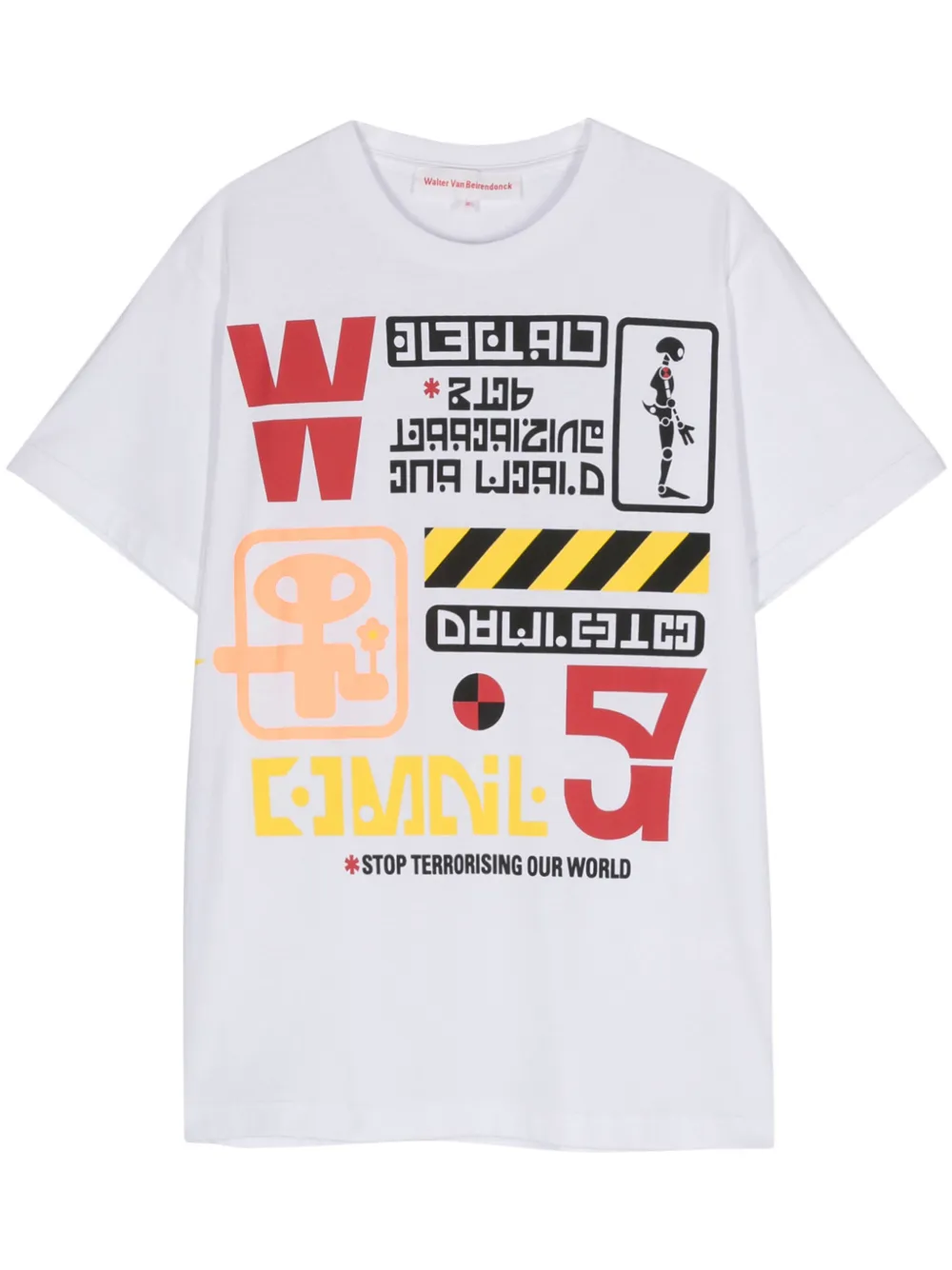 Walter Van Beirendonck T-shirt Electric-T - Bianco