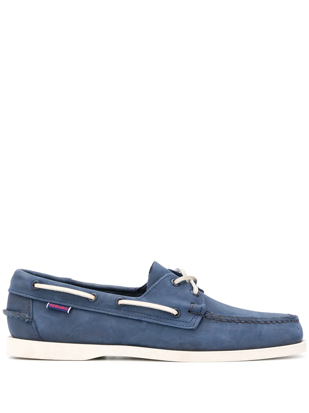 Sebago Mocassini da barca Dockside Portland - Blu