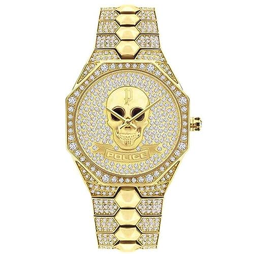 Police Outlet Orologio Analogueico Quarzo Unisex-Adulti. Con Cinturino In Acciaio Inox Pl16027Bsg.22M