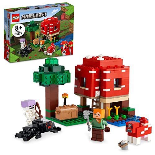 Lego Minecraft - The Mushroom House (21179)