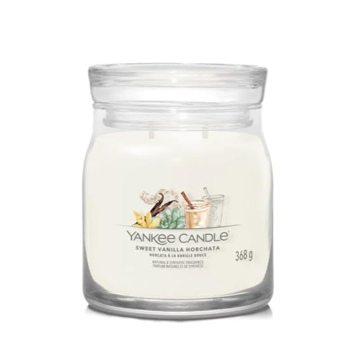 Candela Giara Media Signature Sweet Vanilla Horchata Yankee Candle