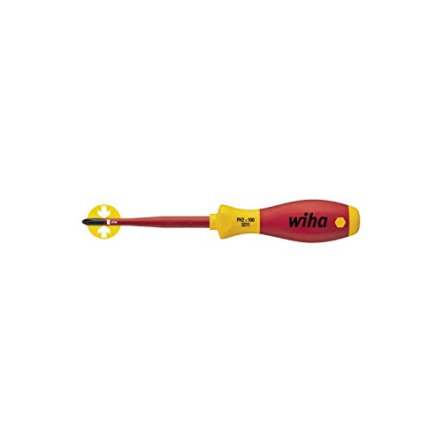 Wiha Destornillador Softfinish® Electric Slimfix Phillips Ph2 X 100 Mm (35394)