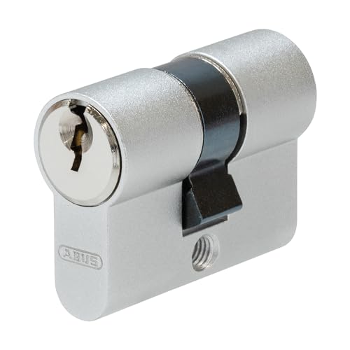 Abus Cilindro Corto Ti11 St 21/21 - Cilindro Porta Per Porte In Vetro, Porte In Metallo E Porte D'Ingresso Sottili - A Chiusura Diversa, Cilindro Di C