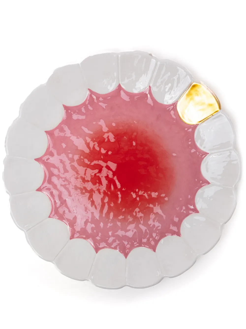 Seletti Piatto Mouth Full Blow (35cm) - Bianco