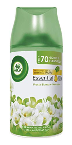 Air Wick Fresh Matic Ricarica Spray Automatico, Fresia E Gelsomino