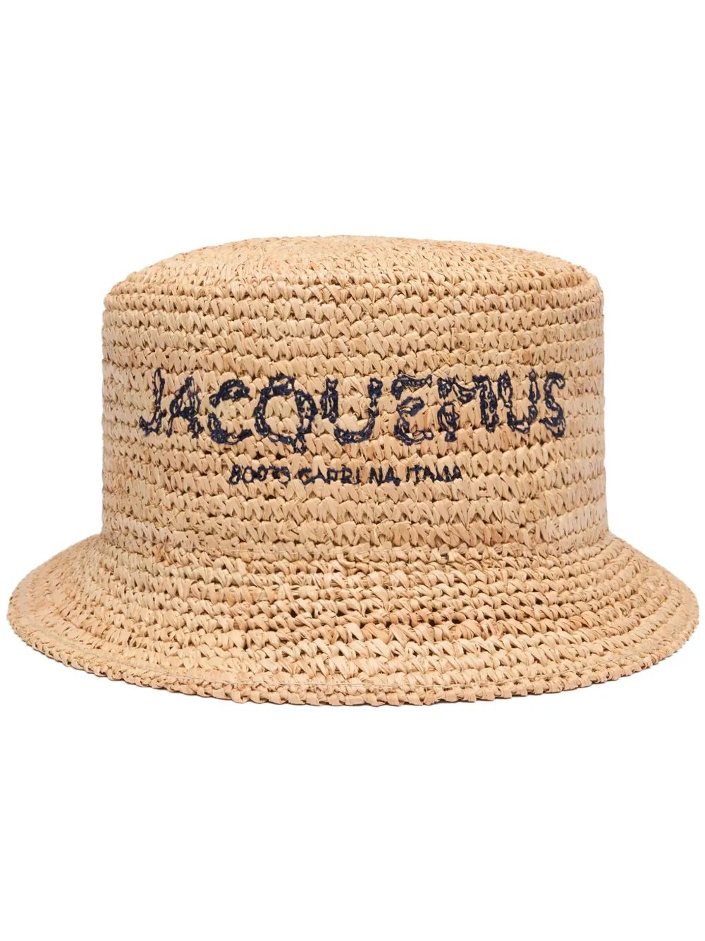 Jacquemus Le Bob Pesco bucket hat - Toni neutri