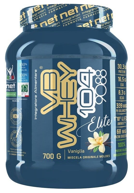 Net Integratori VB Whey Elite 104 9088 Gusto Vaniglia 700g