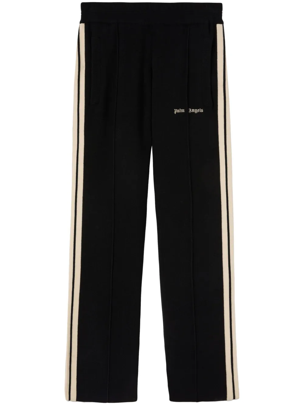 Palm Angels logo-embroidered track pants - Nero