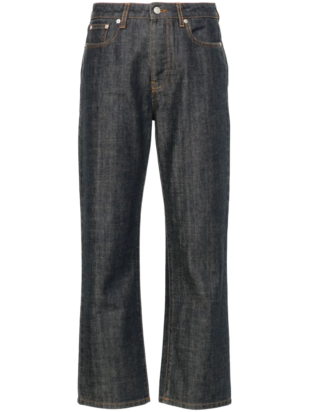 Fabiana Filippi mid-rise cropped jeans - Blu
