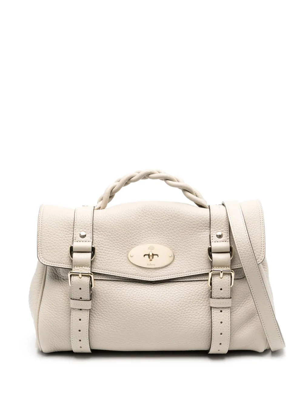 Mulberry Alexa leather tote bag - Bianco
