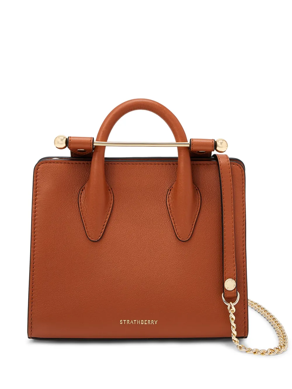 Strathberry Borsa tote Strathberry nano - Marrone