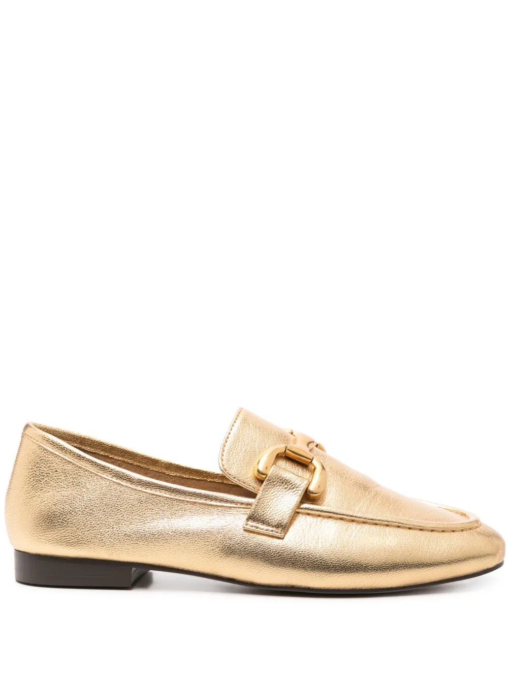 Bibi Lou Vela horsebit-detail loafers - Oro
