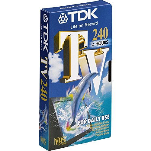 Tdk Videocassetta Vhs Tv 240 Min T14563