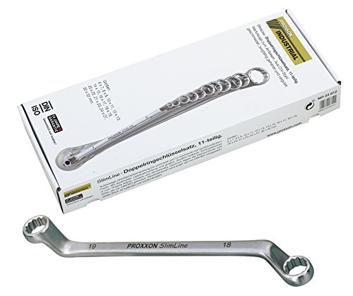 Proxxon 2223812 - Caja 11 Llaves Estrella Acodadas