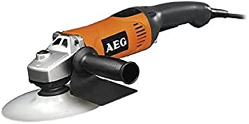 Aeg Se12-180 - Smerigliatrice 1200 W, Diametro Disco 18 Mm, Smerigliatrice Con Blocco Mandrino Bews18-230Bl-0