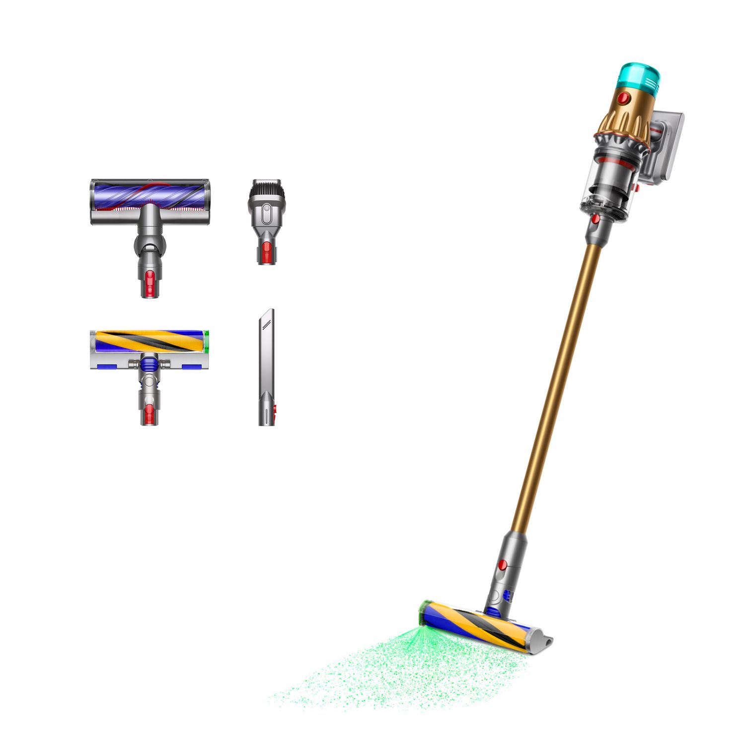 Dyson  V12 Detect™ Slim (Oro) Aspirapolvere Senza Filo