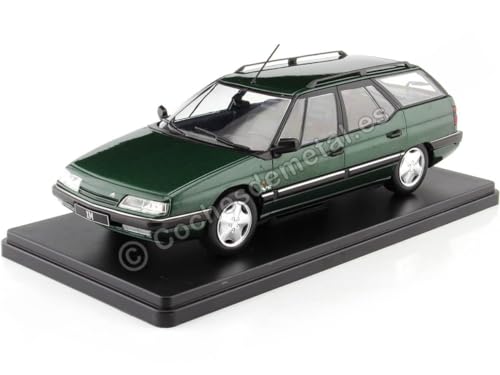 Cochesdemetal Compatibile Con Citroen Xm Break Verde Scuro Metallizzato 1:24 Whitebox 124194