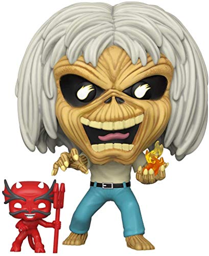 Funko Pop! Rocks: Iron Maiden - Number Of The Beast - (Skeleton Eddie) - Figura In Vinile Da Collezione - Idea Regalo - Merchandising Ufficiale - Gioc