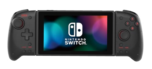 Hori Nintendo Switch Split Pad Pro (Black) Ergonomic Controller For Handheld Mode Only - Officially Licensed By Nintendo - Nintendo Switch