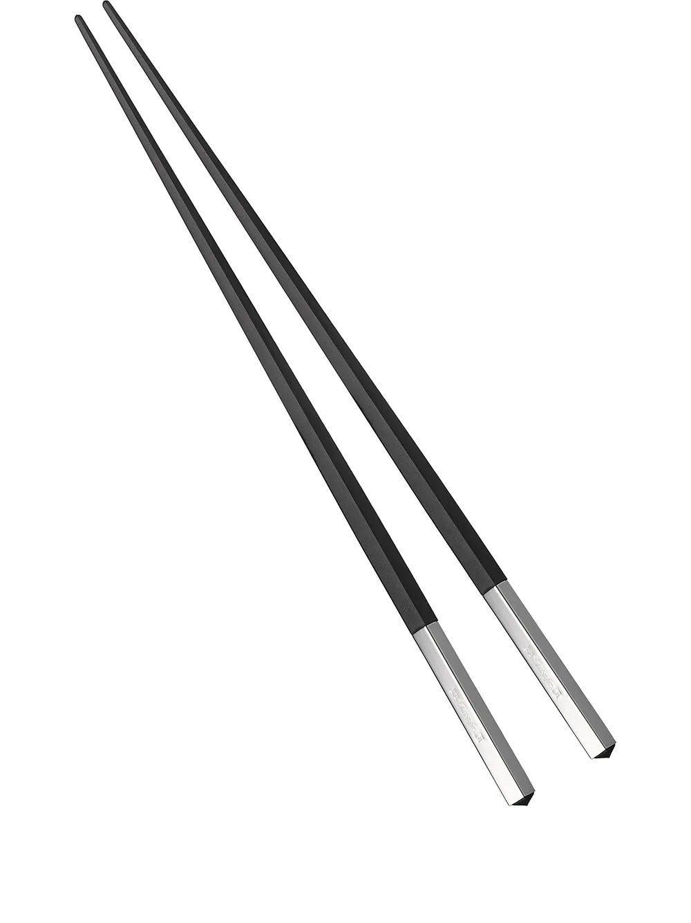 Christofle Bacchette Uni Japanese placcate argento - Nero