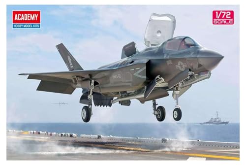 Academy 1/72 Us Marine Corps F-35B Lightning Ii Vmfa-121 Green Knights Plastic Model 12569