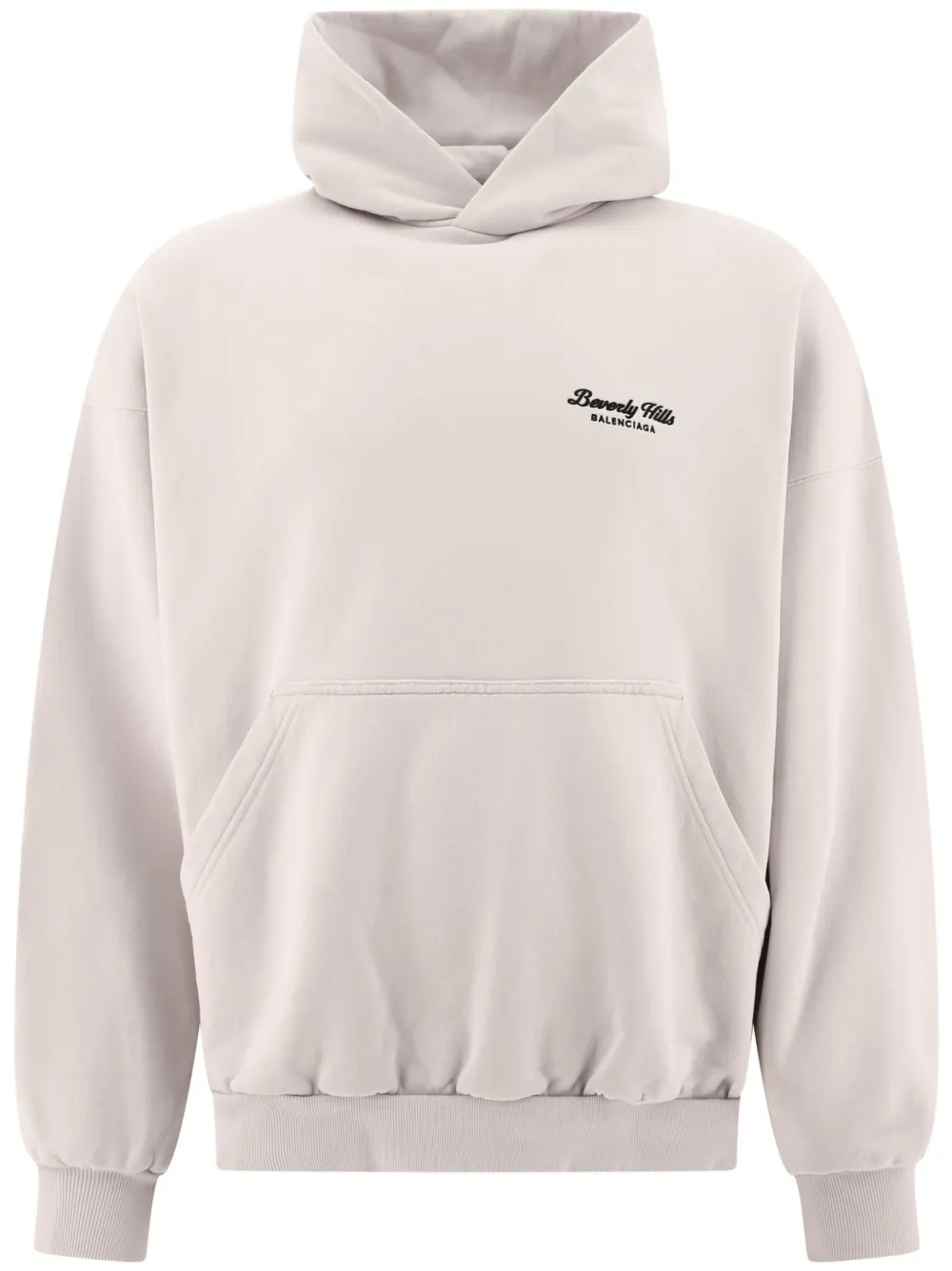 Balenciaga Beverly Hills embroidered hoodie - Toni neutri