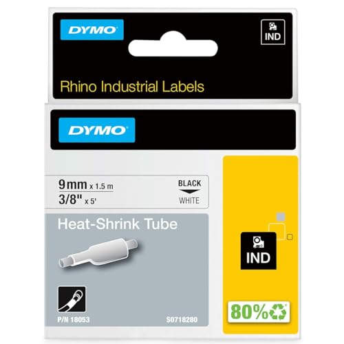 Dymo Rhinopro Heat Shrink Tubes D1 Nastro Per Etichettatrice