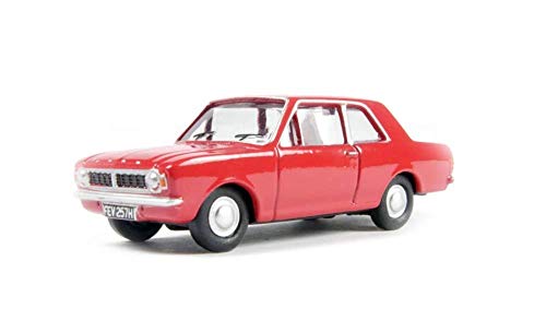 Oxford Diecast 76Cor2003 Ford Cortina Mkii Red