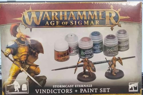 Warhammer 40,000 Stormcast Eternals Vindicators + Paint Set