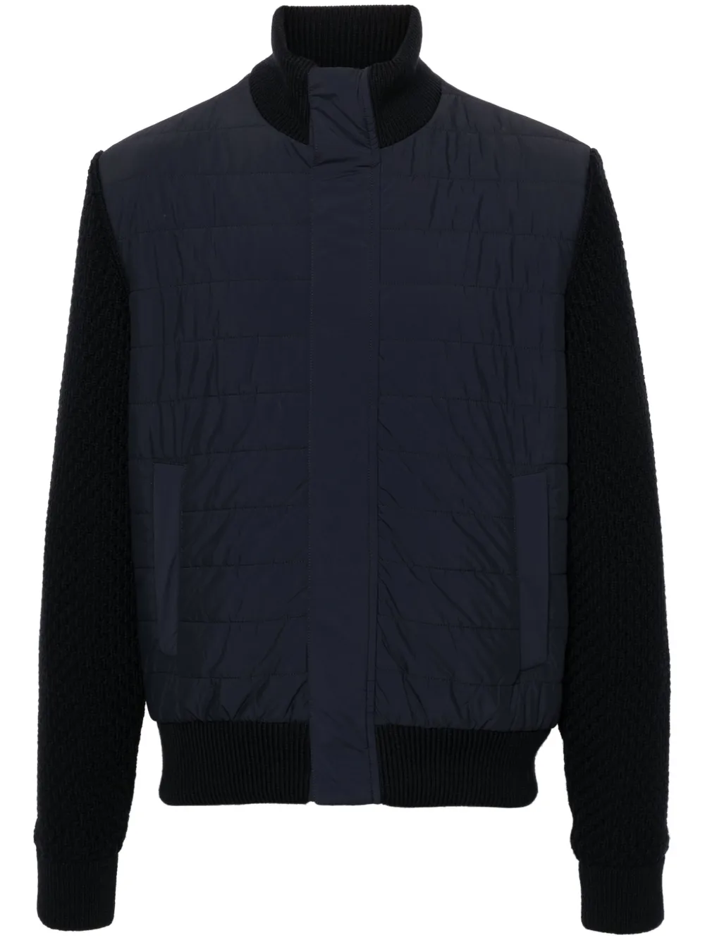 Herno padded-panels jacket - Blu