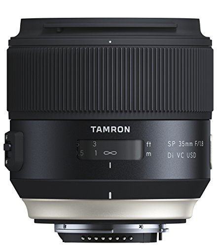 Tamron 35Mm F/1.8 Vc Obiettivo Per Nikon, Nero
