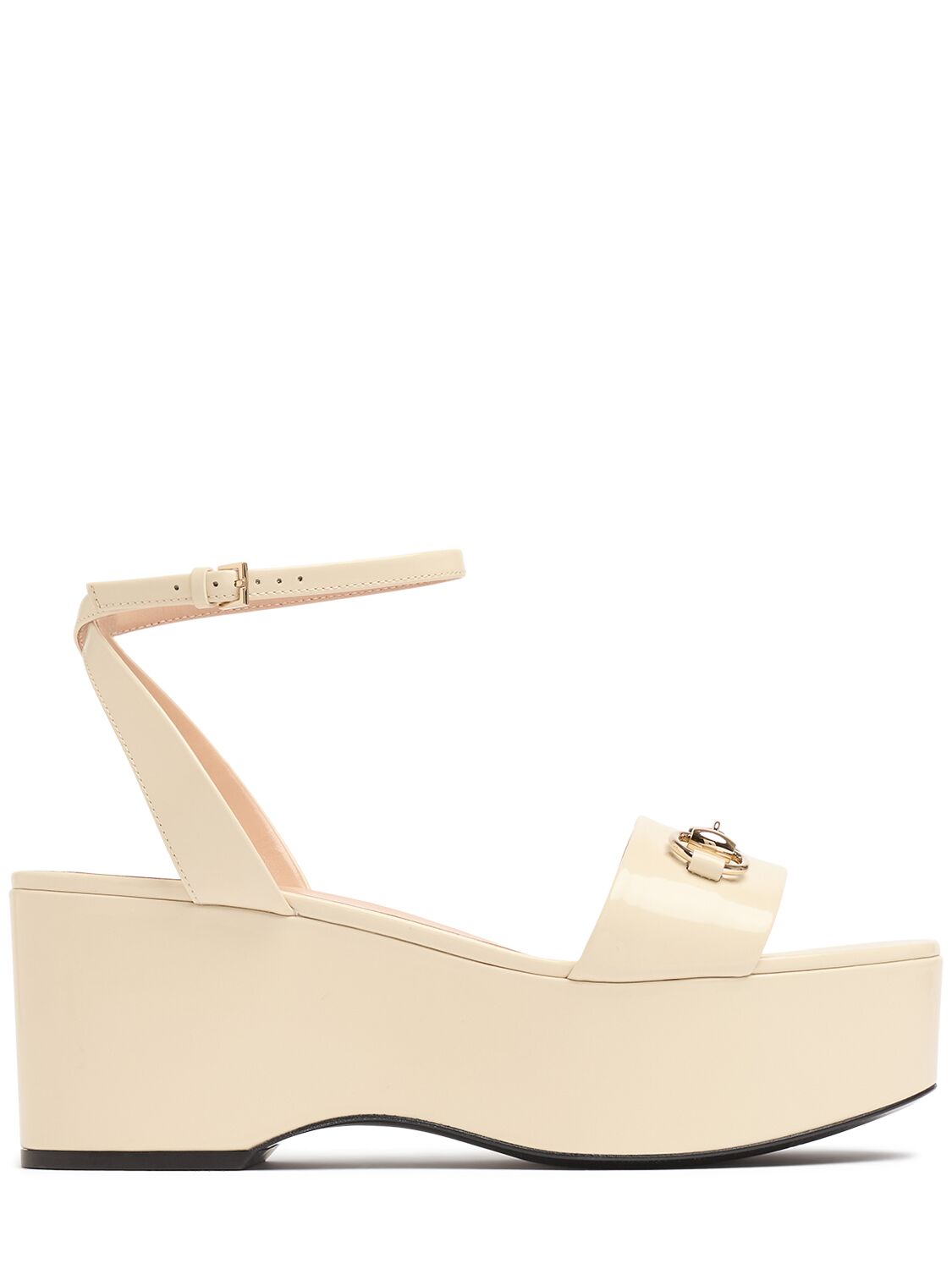 Lady Horsebit Leather Sandals