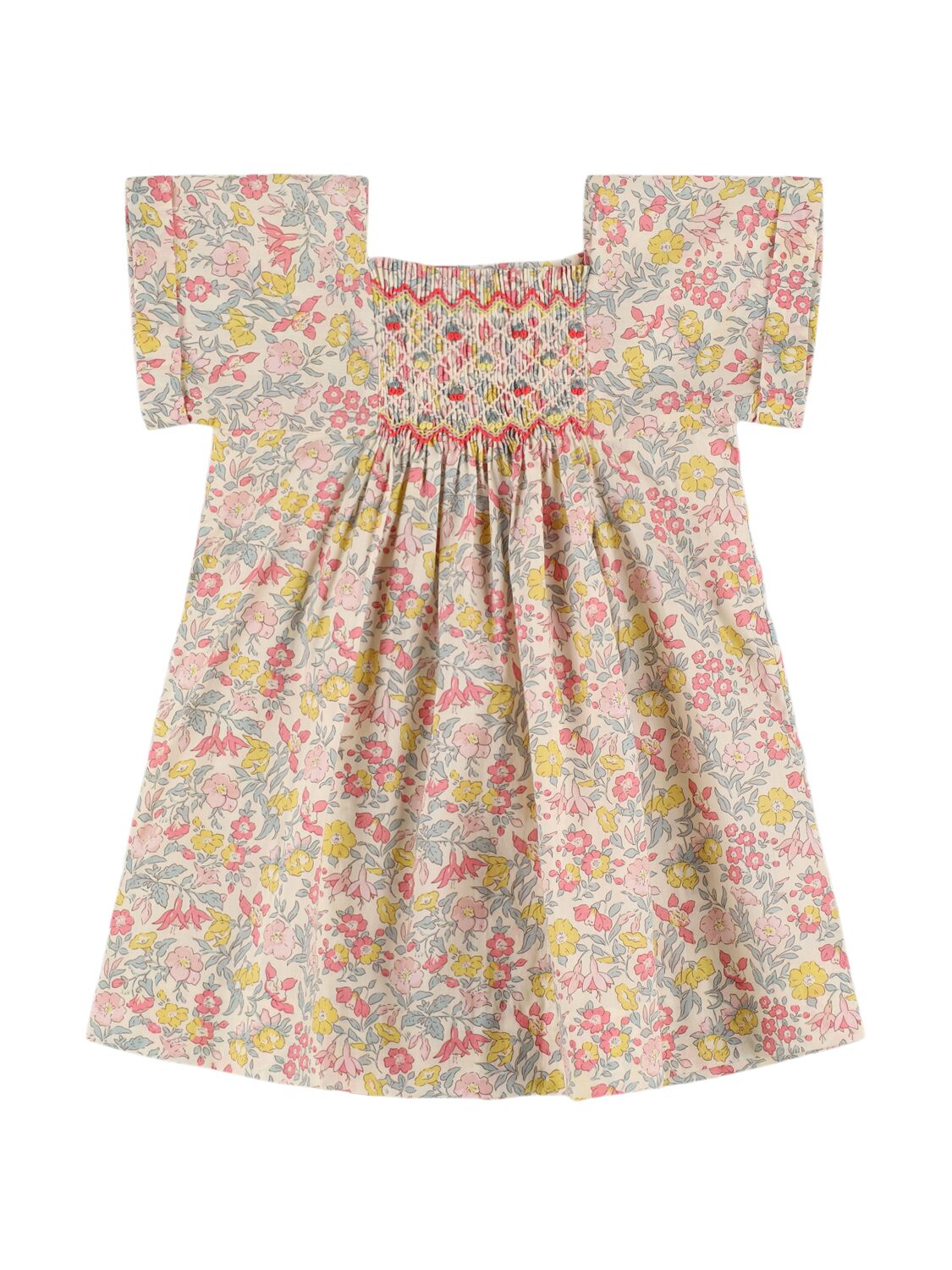 Printed Cotton Poplin Dress
