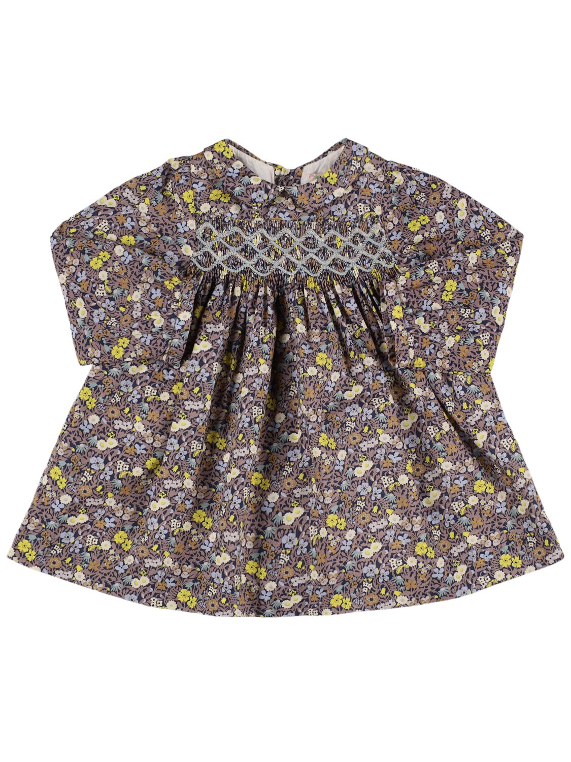 Printed Cotton Poplin Dress