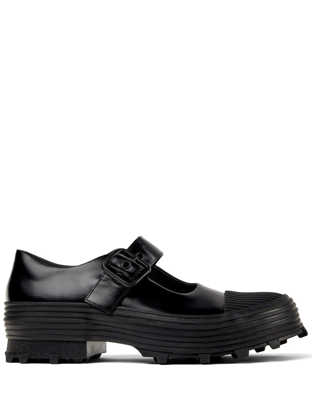 CamperLab Traktori leather loafers - Nero