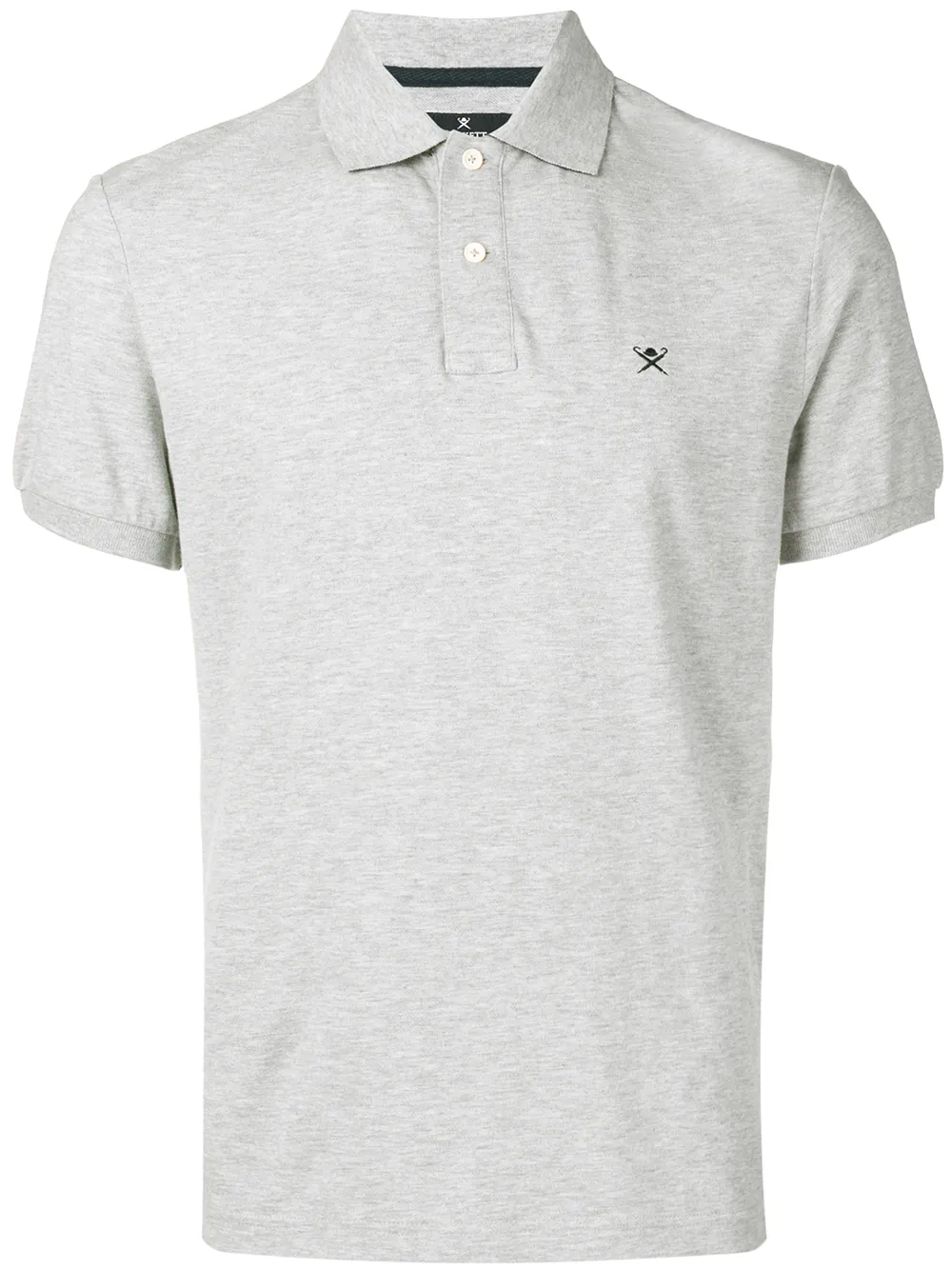 Hackett T-shirt con ricamo - Grigio