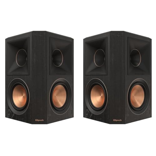 Klipsch Rp-502S Ii Coppia Di Altoparlanti Surround Passivi Ebony
