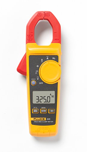 Fluke 325 Pinza Amperometrica, Multimetro Portatile Digitale Cat Iii 600 V, Cat Iv 300 V Display (Counts): 4000