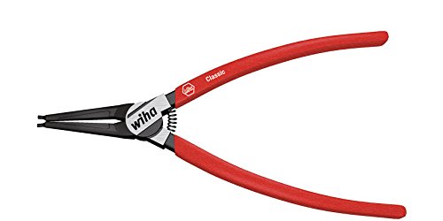 Wiha Alicates De Arandelas De Seguridad Classic Para Anillos Exteriores (Ejes), Con Forma Recta A 4, 310 Mm, 12" (29428)