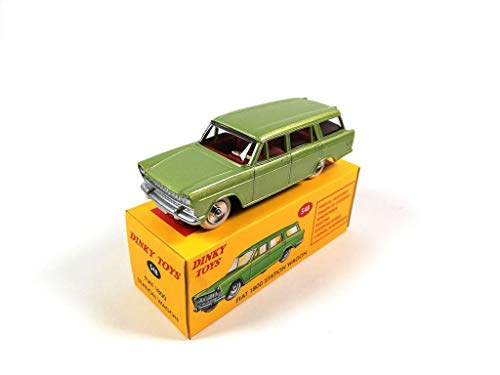 Opo 10 - Deagostini Fiat 1800 Station Wagon Verde - Macchinina Dinky Toys 548