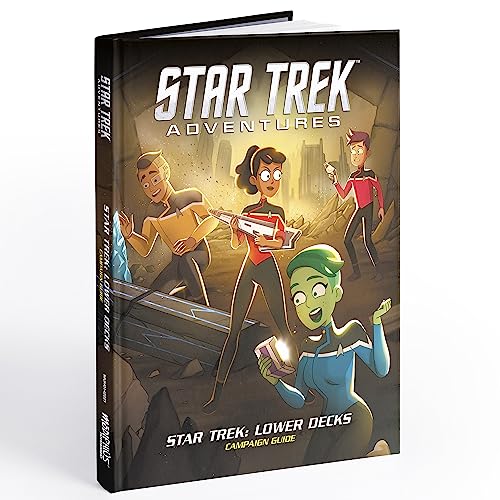 Modiphius: Star Trek Adventures Guida Alla Campagna Star Trek: Lower Decks - Libro Di Giochi Di Ruolo Con Copertina Rigida Di Espansione, Nuovi Conten
