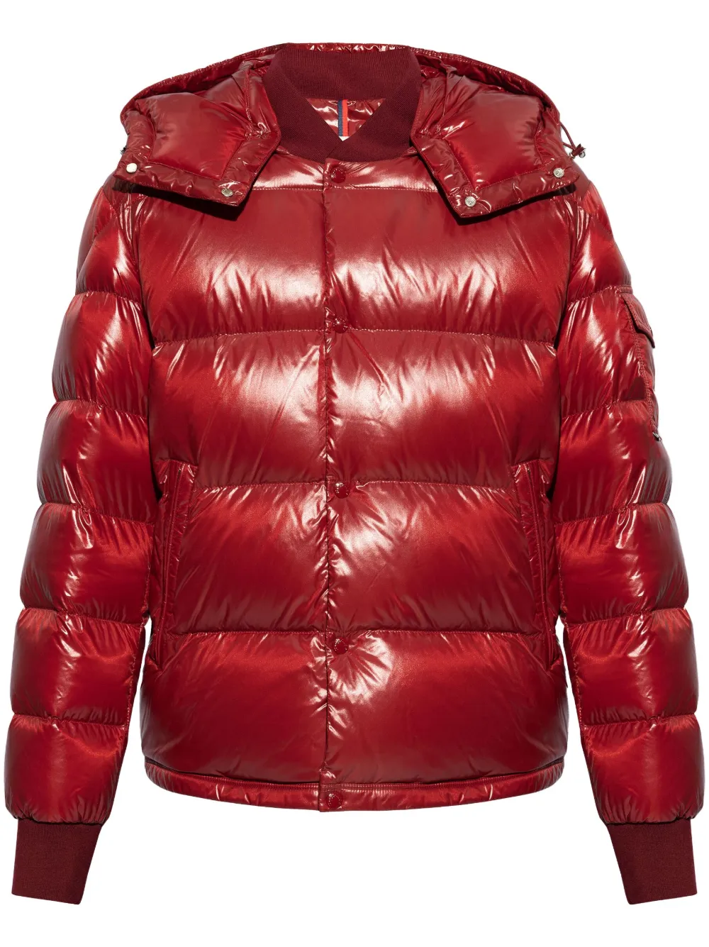 Moncler Maljasset padded jacket - Rosso