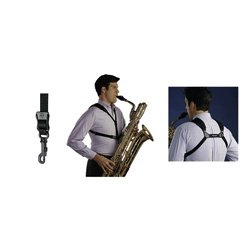 Gewa Neotech Tracolla Per Sassofono Soft Harness Nero