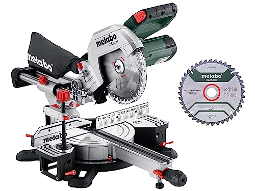 Metabo Kgs 216 M 613216900 - Set Di Seghe In Cartone Con 2A Lama In Metallo Duro, Classe M, Con Inclinazione Della Lama