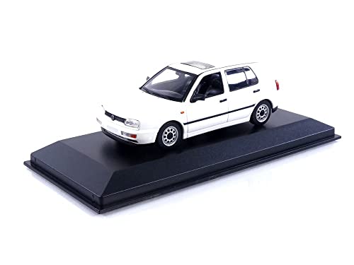 Minichamps 940055500 - Volksw. Golf White 1997 - Scala 1/43 - Modello Da Collezione