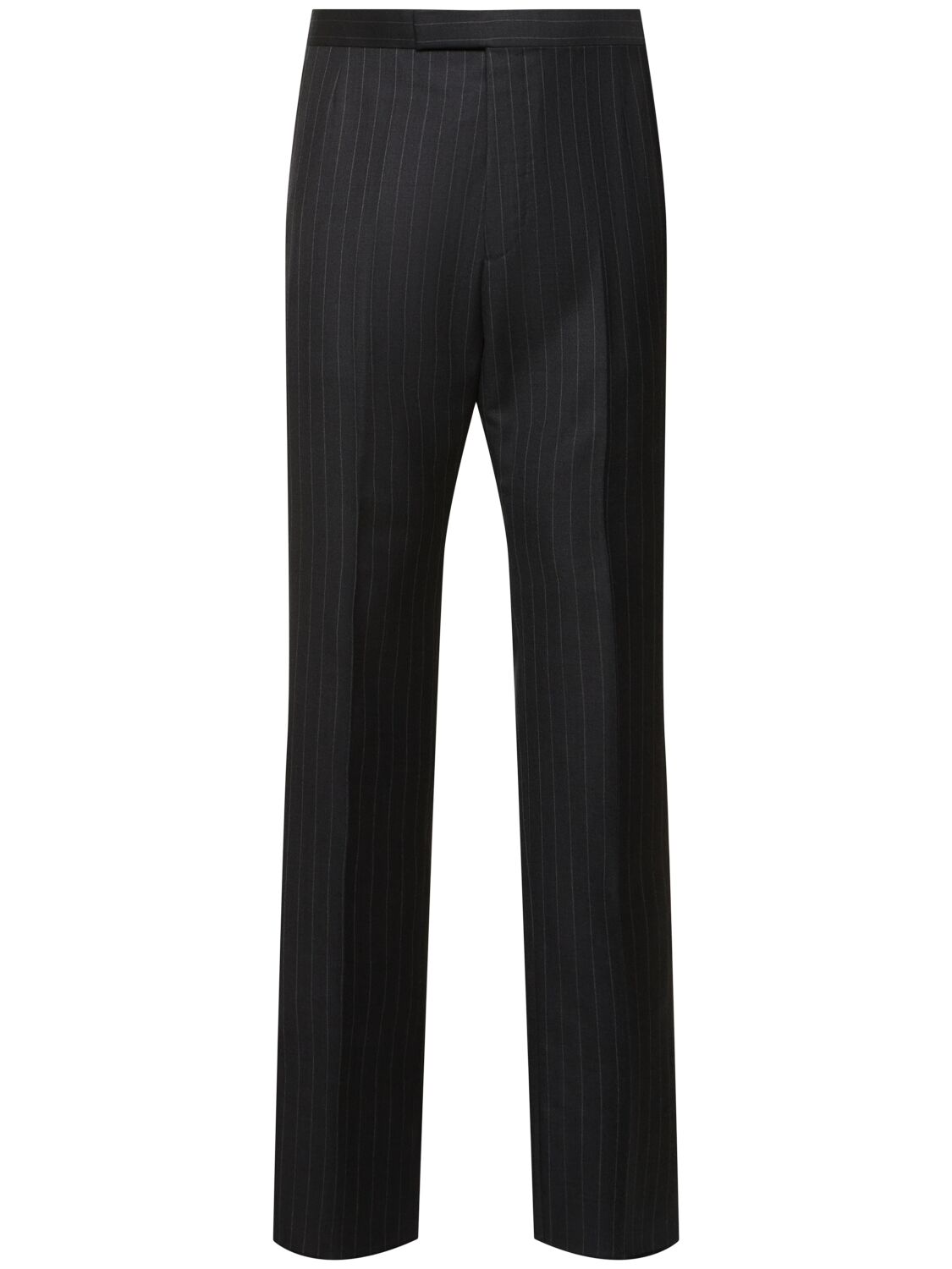 Pinstripe Wool Formal Pants